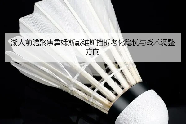 湖人前瞻聚焦詹姆斯戴维斯挡拆老化隐忧与战术调整方向